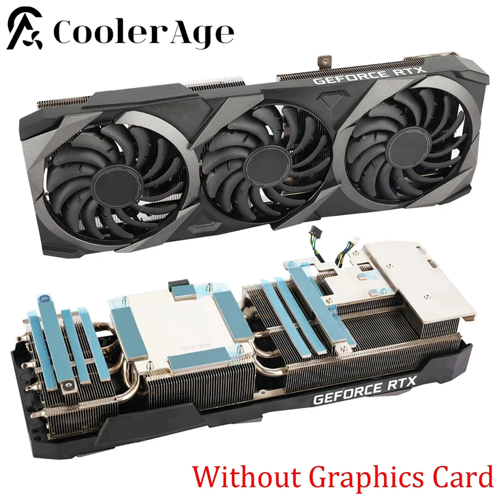 

Новый оригинальный Радиатор GPU RTX3080 RTX3080Ti RTX3090 для N MSI RTX 3080 3080 Ti 3090 Ventus 3 X радиатор для видеокарты