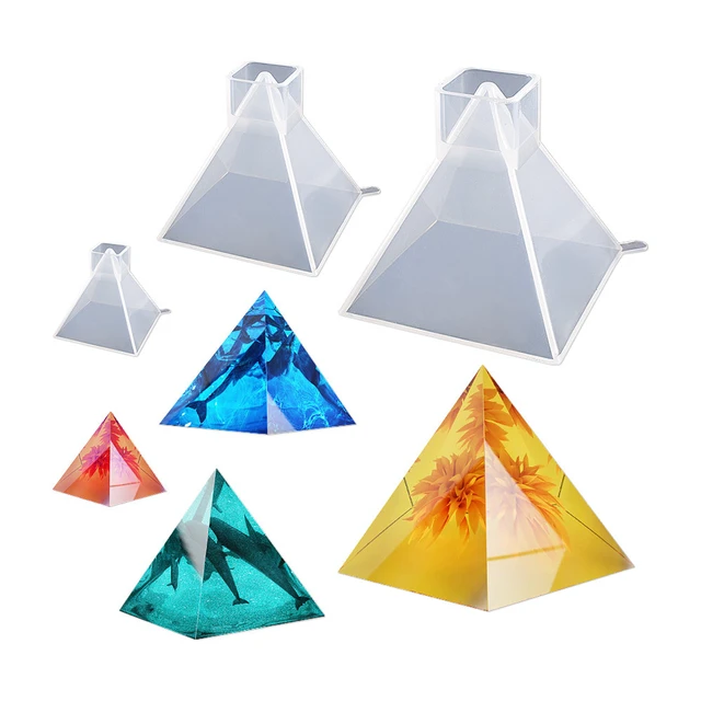 Pyramid Silicone Molds Small Pyramid Mold for Resin Candle Art Craft  Silicone Resin Molds Jewelry Making Craft Mould Tool - AliExpress