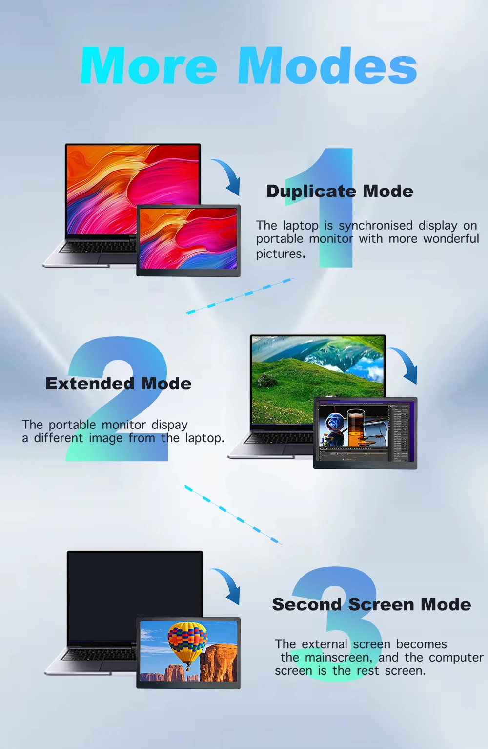 LESOWN  OLED , 1MS  6500:1 IPS 960x544 100% sRGB ޴ ̴ ̵ ũ , USB , ̹ ʿ