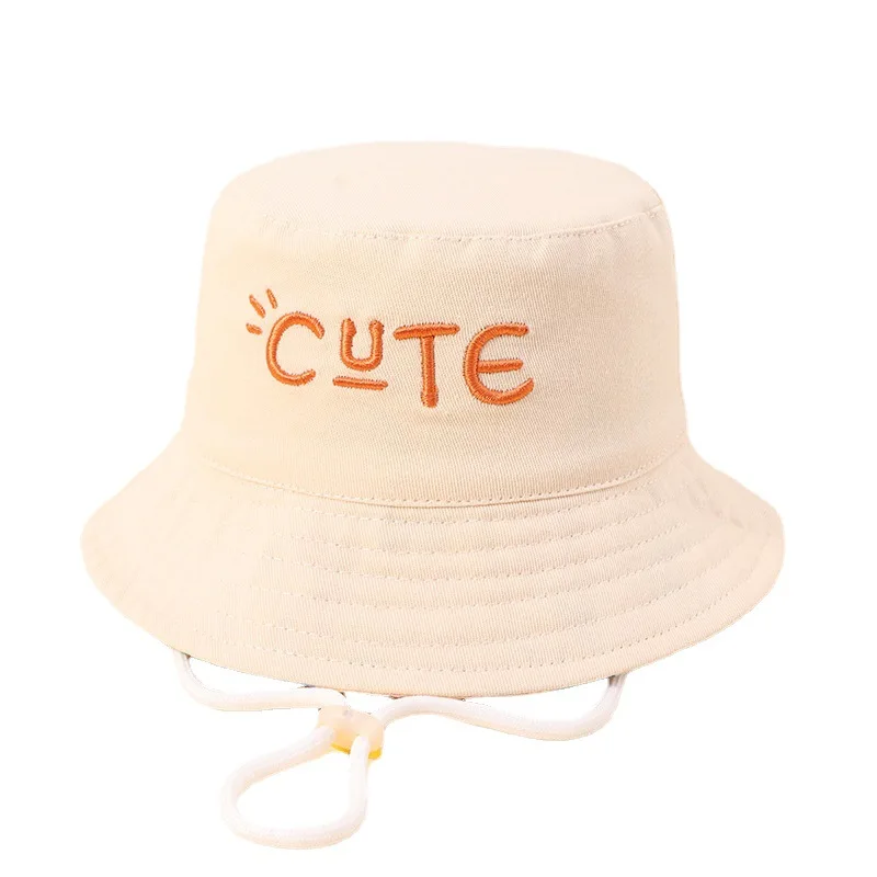 Korean Baby Sun Hat - All Season Soft Fisherman Bucket Cap for Boys Girls 0-12 Years, UV Protection Travel