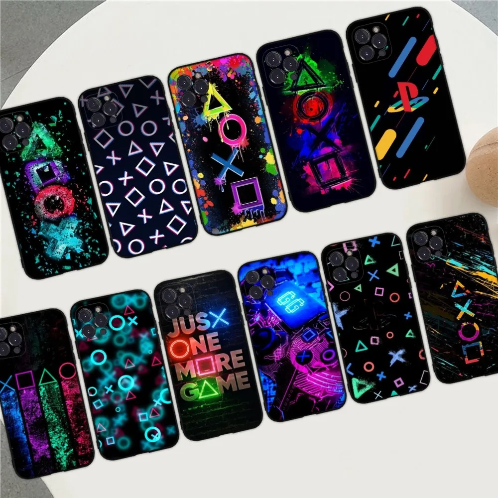 P-Playstation Play-Station Ps-4 Custodia Per Telefono Per Iphone 14 13 12 Mini 11 Pro Xs Max X Xr Se 6 7 8 Plus Cover Morbida In Silicone