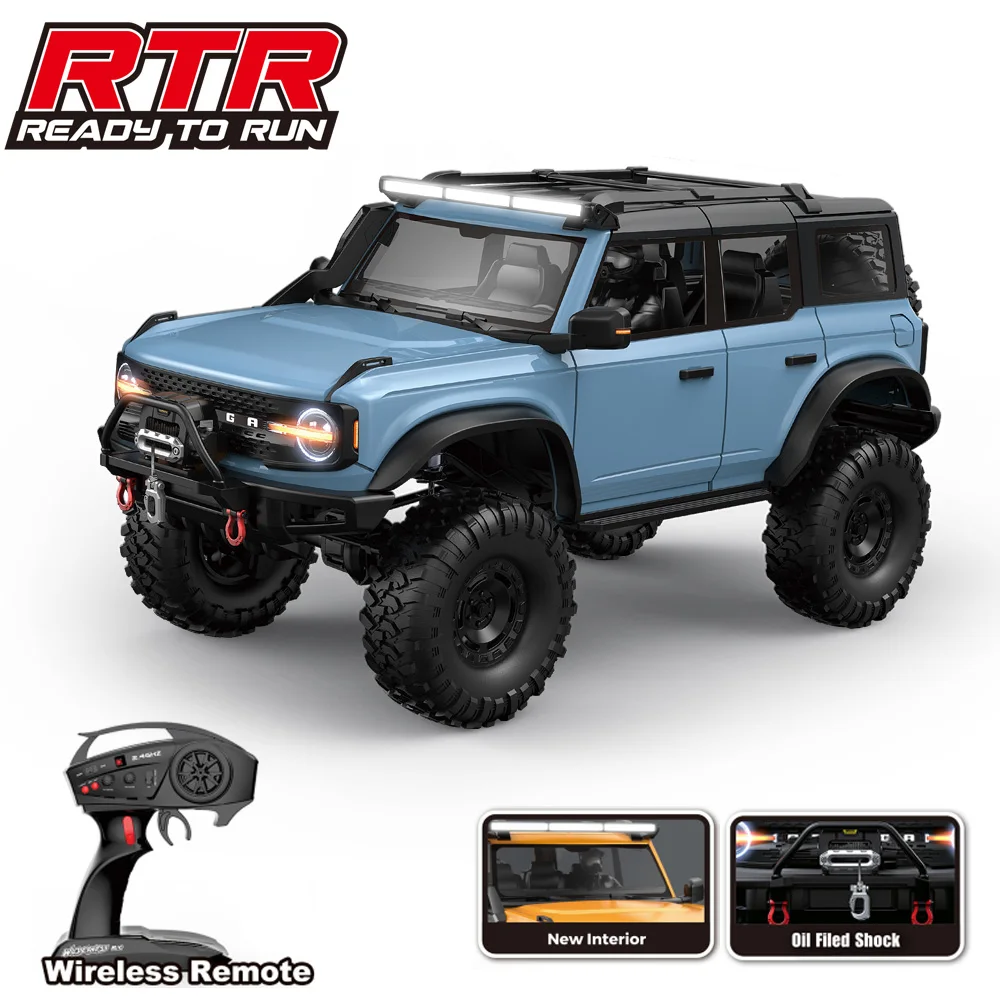 RC クローラー 1/10 Rc カー 4WD RTR HB R1001 Hb R1001 Rc Crawler 1/10 Rc Car 4wd Rtr With Led 2.4g Electric