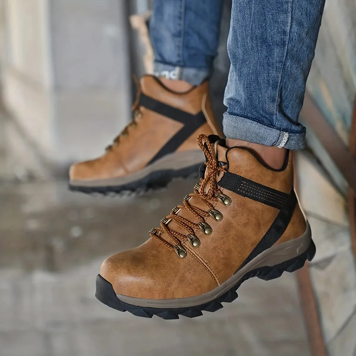 Steel-Toe-Boots-for-Mens-Stanley-Leather-Safety-Work-Boots-Waterproof ...