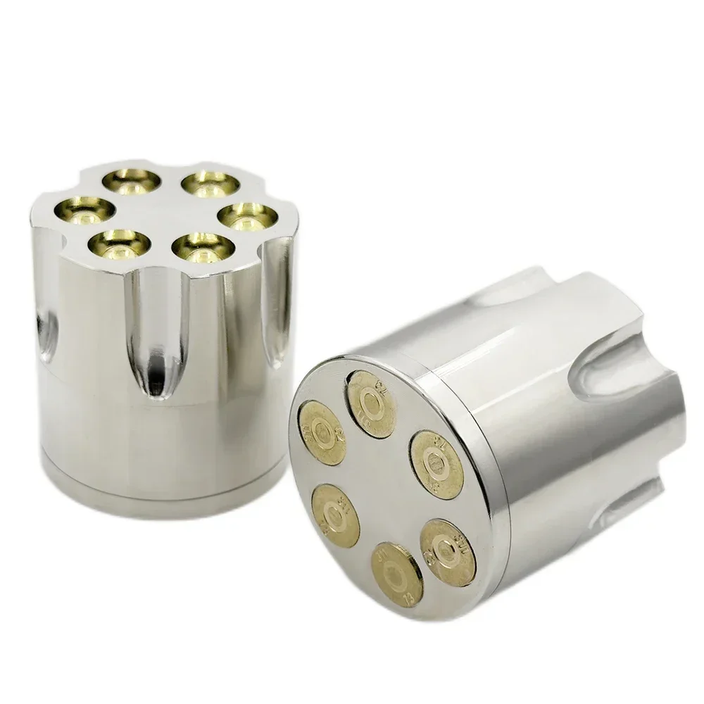 Metal Grinder 3 Layers Herbal 40mm Zinc Alloy Heab Grinder Grass Crusher Hand Muller 5