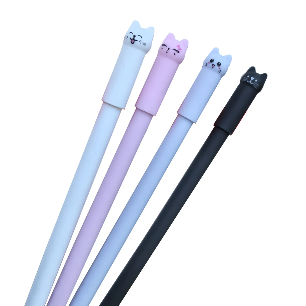 Cat Erasable Gel Pen Set 3