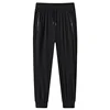 Plus Size 7XL 8XL 9XL Summer Ice Silk Sweatpants Men's High Elastic Gym Joggers Running Quick Drying Sports Pants Men Trousers 6