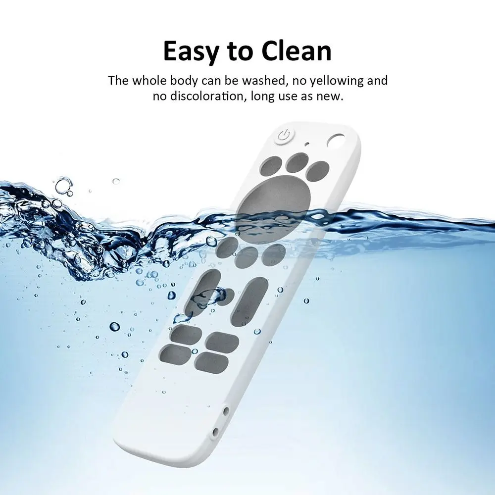 Silicone Remote Control Case Shockproof Plain Color Remote Protector Protective Case for Onn. Android TV FHD Streaming Stick silicone remote case silicone remote cover silicone remote sleeve remote controller cover silicone case protector