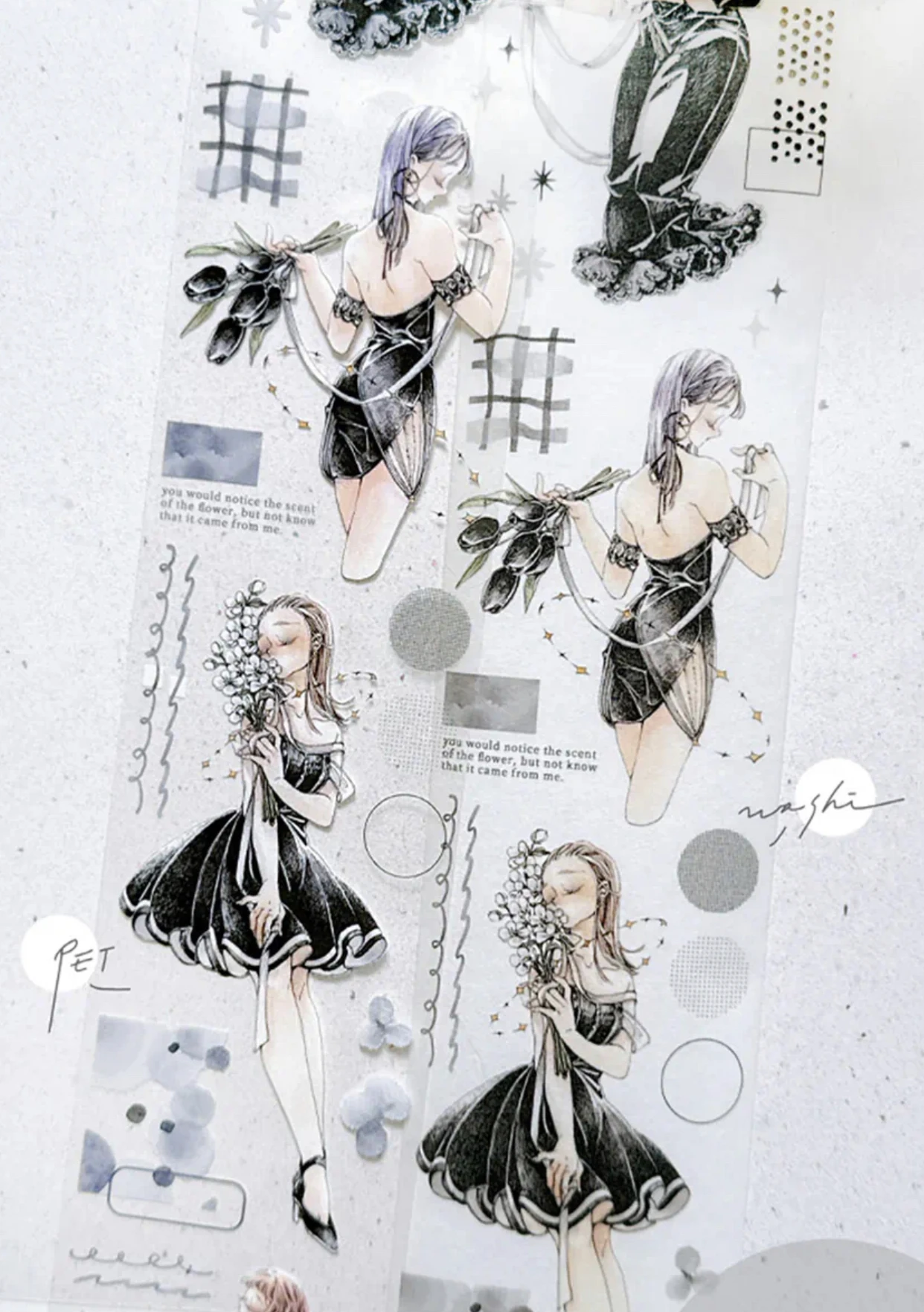 ⑥♡海外マステ♡ peipeistudio Blossoming Spring ⑥♡海外マステ♡ peipeistudio Blossoming Spring 文房具・事務用品