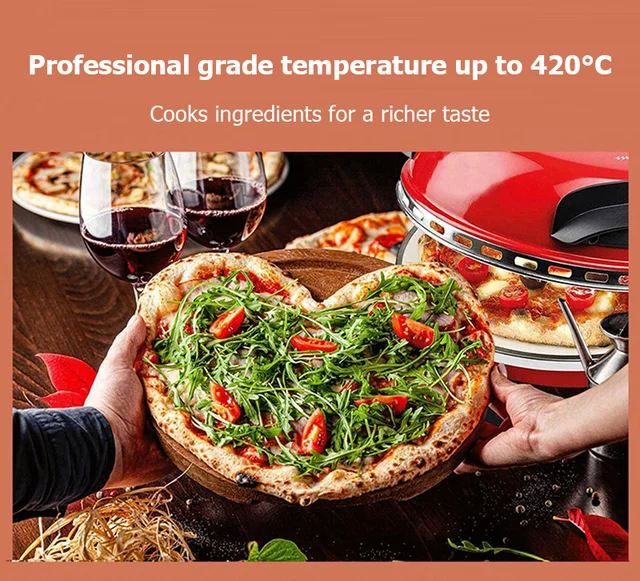Plaque à pizza rectangulaire 30x40 cm - Tom Press