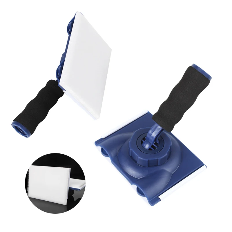 

Blue Professional Latex Paint Edger Brushes Multifunctional Wall Ceiling Corner Painting Brush Color Separator Trimmer Tools