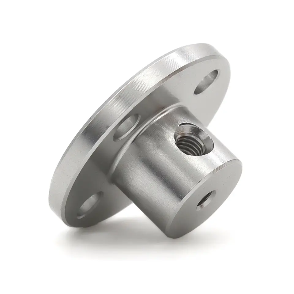 2/3/3.17/4/5/6/6.35/7/8/10/12/14/16mm Aluminum Alloy Flange Coupling Coupler Motor Guide Shaft Coupler Motor Connector image 3