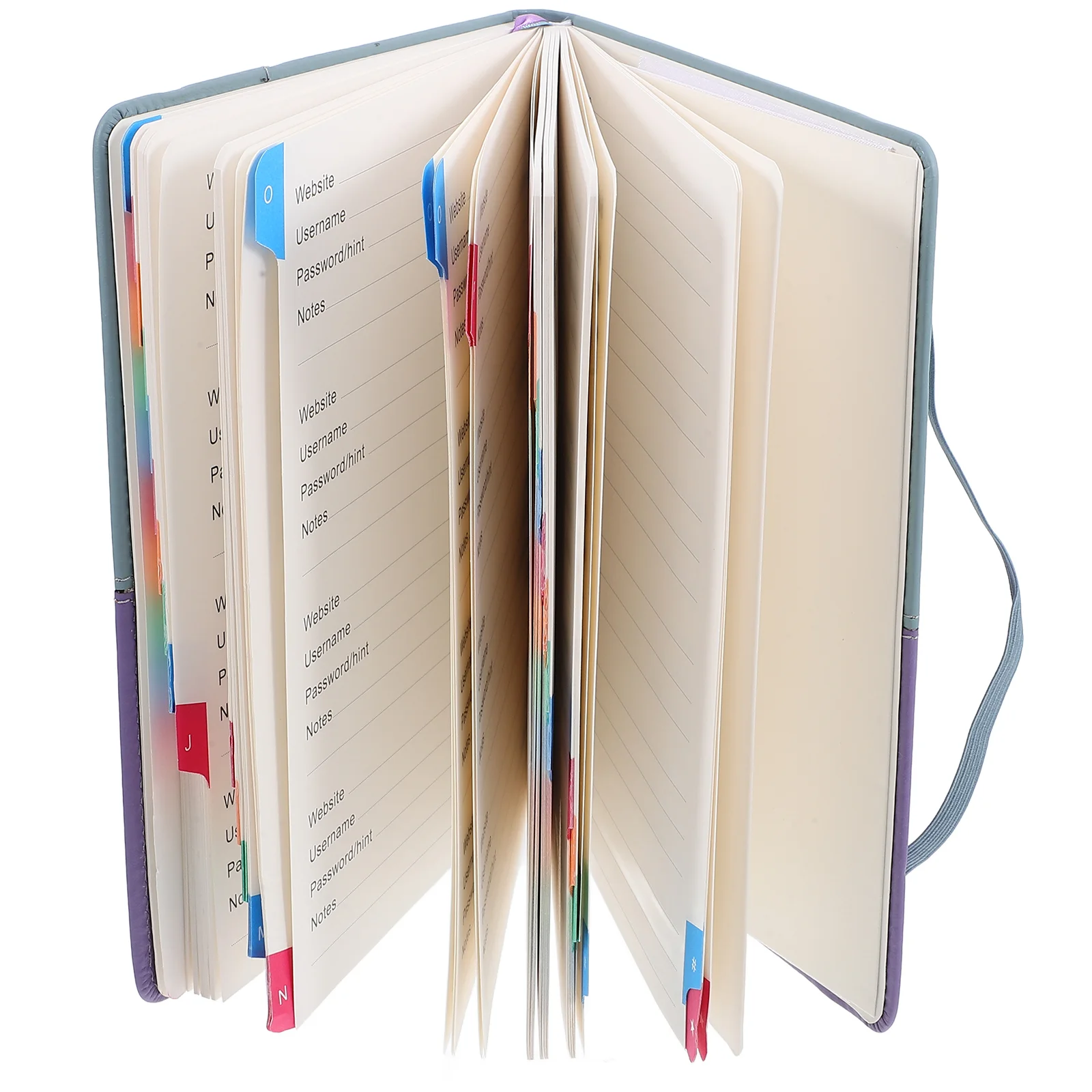 

Alphabetical Code Book Portable Address Organizer Password Notebook Multifunction Home Phone Versatile Dowling Paper Pu
