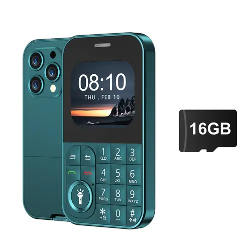 SERVO V9 Small Mobile Phone 2.01inch 2 SIM Cards Magic Voice FM Radio Torch Speed Dial 2G GSM Mini Keyboard Mobile Phone MP3 MP4 - Image 10