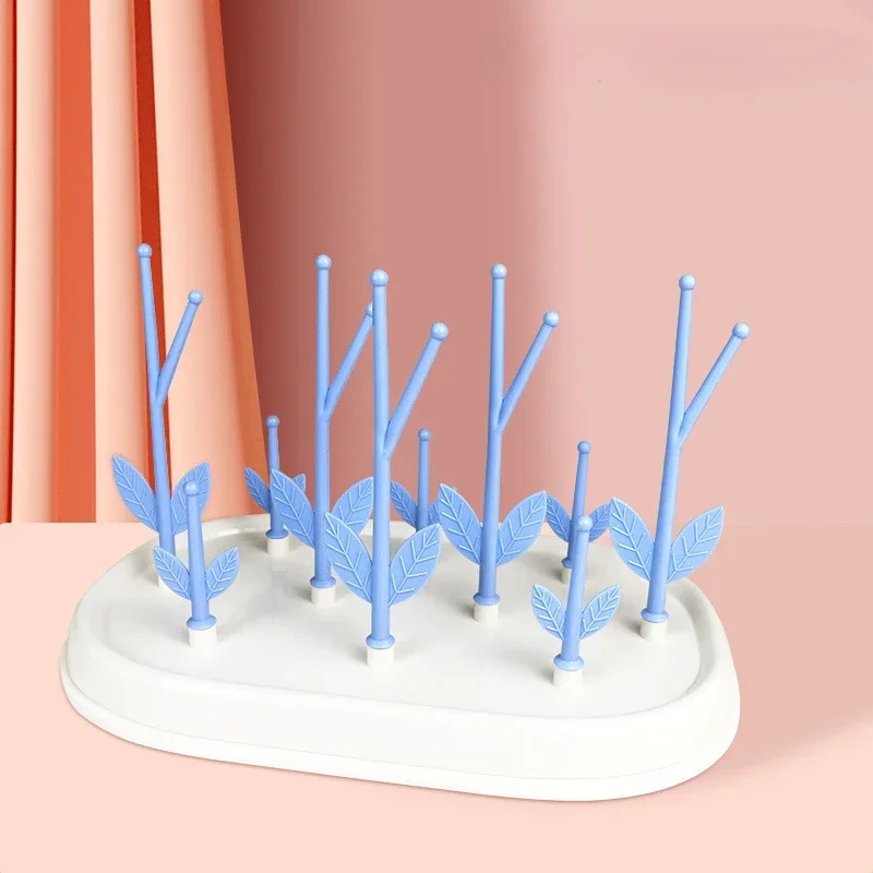 Drying Rack for Baby Bottle Holder Bottle Cleaning Dryer Drainer Storage Removable Milk Cup Drying Rack Baby Accessories