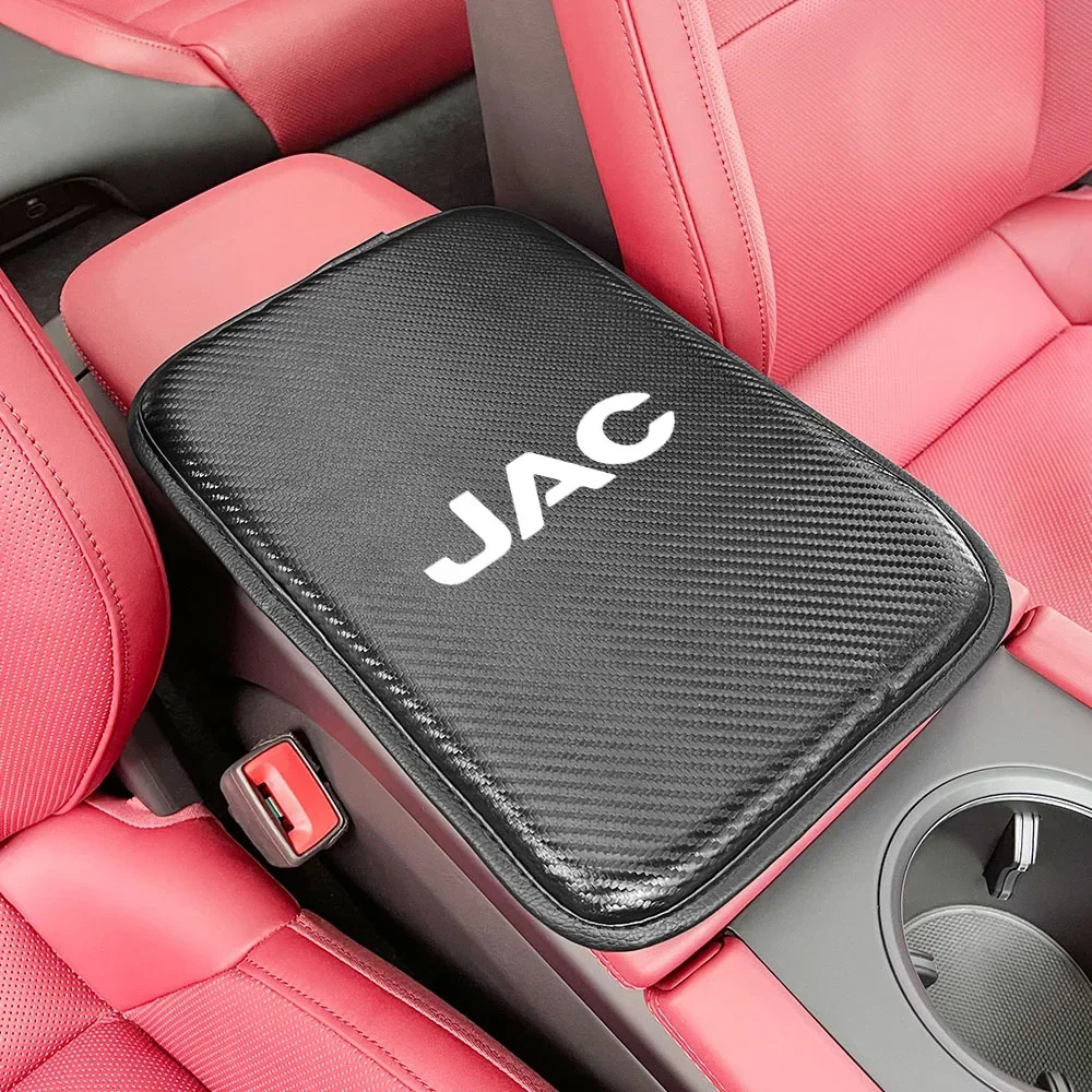 Car Armrest Cover Center Storage Box Cover Pad for JAC S2 J3 etc.
