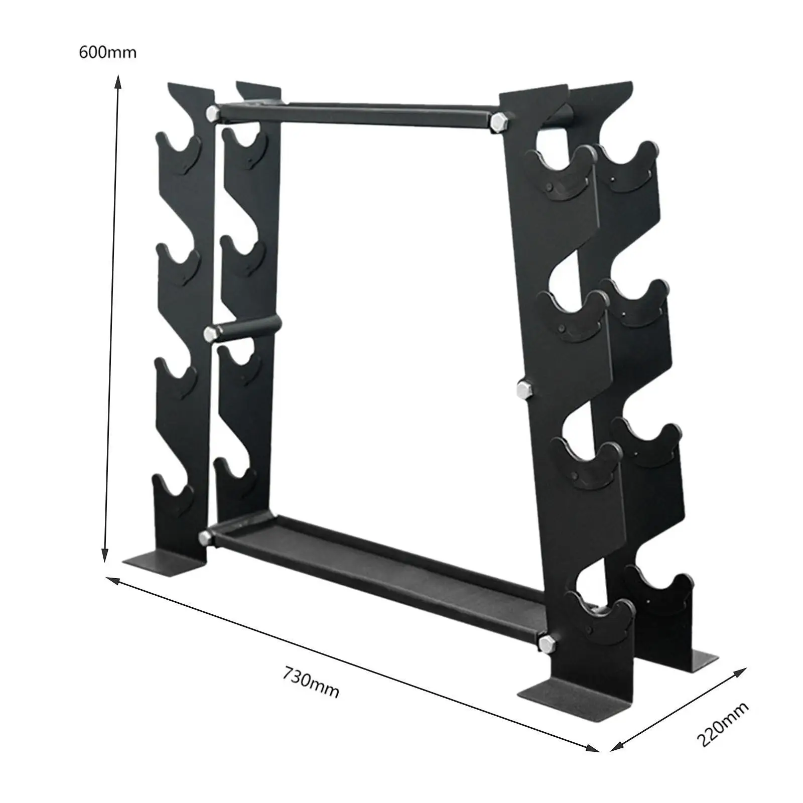 Dumbbell Weight Rack Sturdy High Load Bearing Dumbbell Holder - Main Image