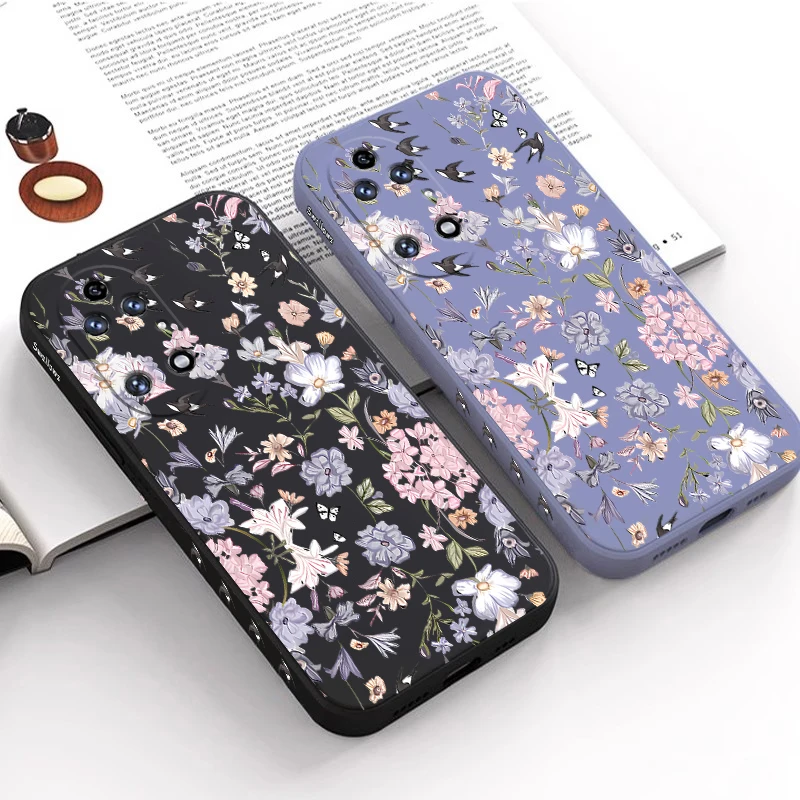 Wilted Flower Silicone Phone Case Cover