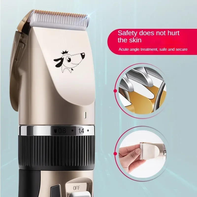 Hair Trimmer Pet Clipper Dog Hair Trimmer Pet Hair Trimmer Dog Clipper Dog Hair Clippers Grooming Pet Cat Dog Rabbit Haircut Trimmer Shaver Set Cordless Rechargeable Professional