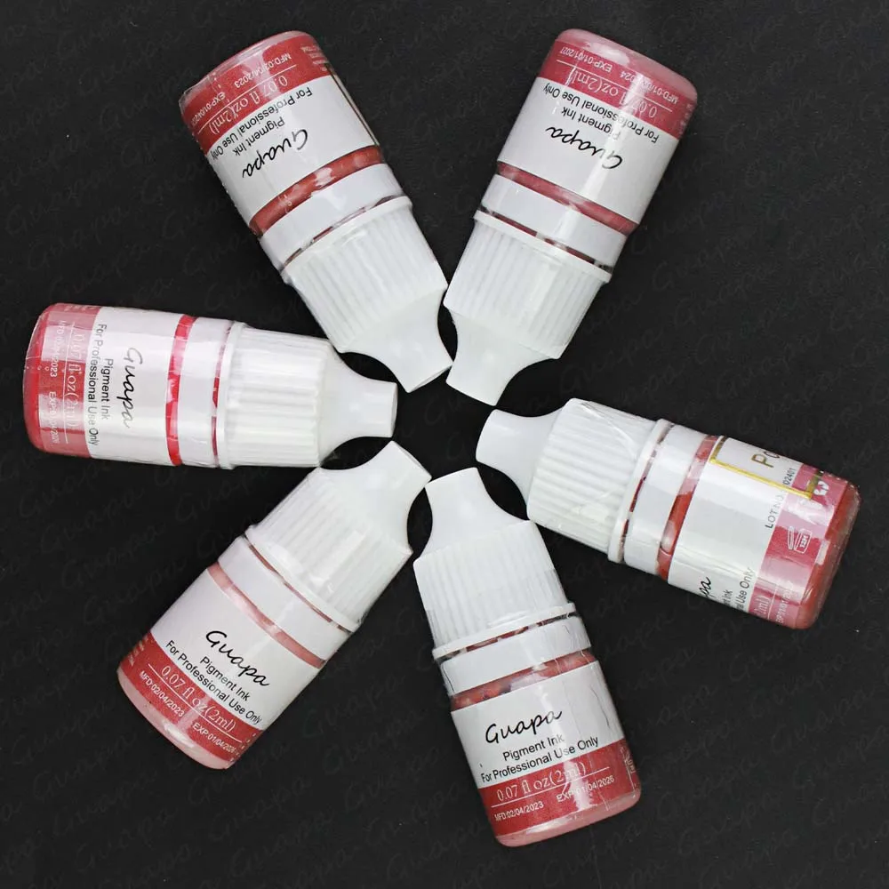 10 ml/bottiglia inchiostri per pigmenti per tatuaggi professionali forniture per vernici permanenti organiche per Body Beauty Tattoo Art Tattoo Ink - immagine 2