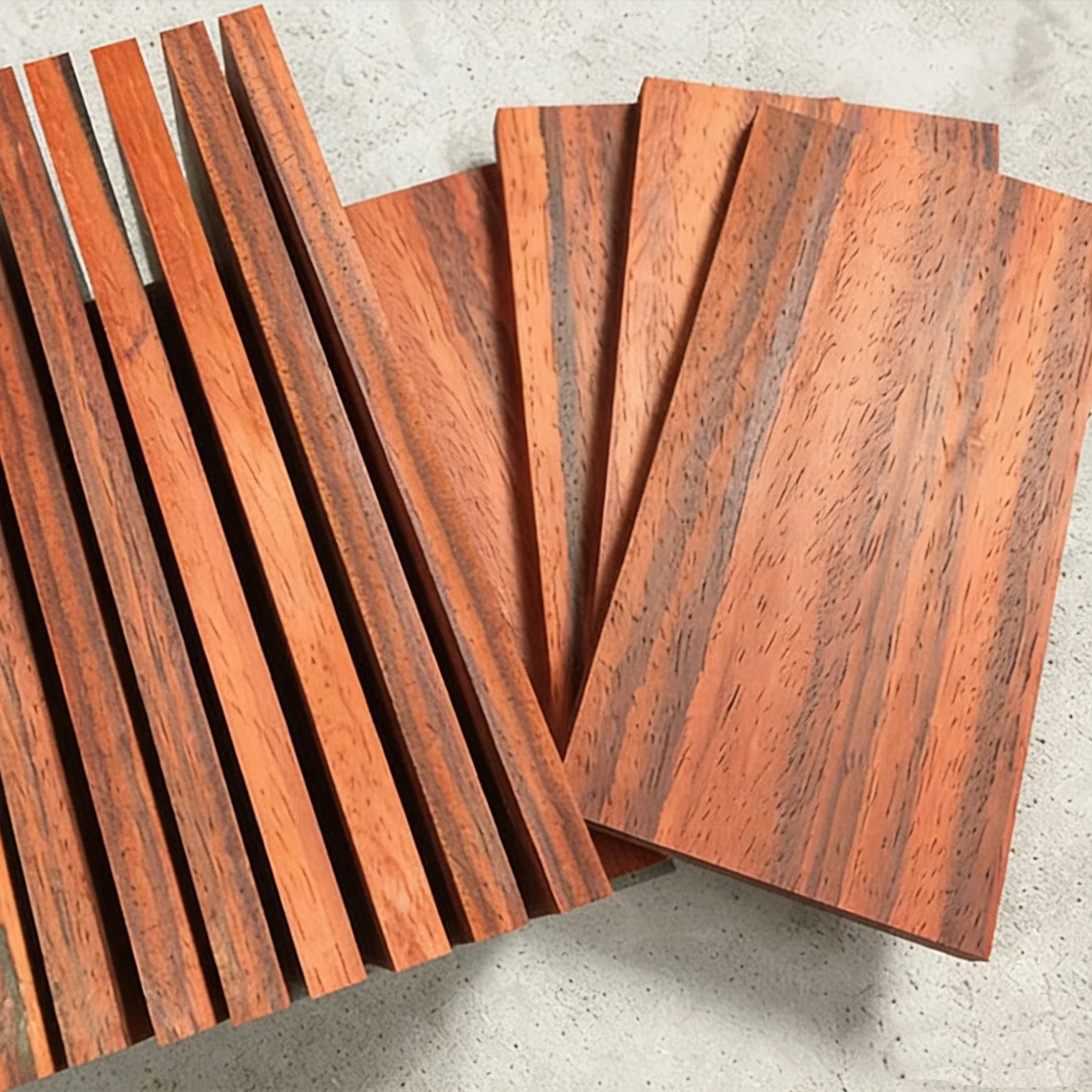 1PC DIY 사운드 박스 재료 아프리카 로즈우드 목재 통나무 희귀 목재 블록 목재 목재 맞춤 제작 로즈우드