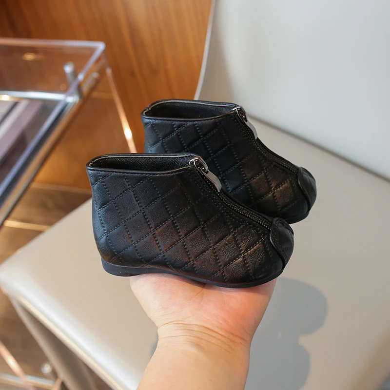 Autumn Kids Non Slip Boots Breathable Lining