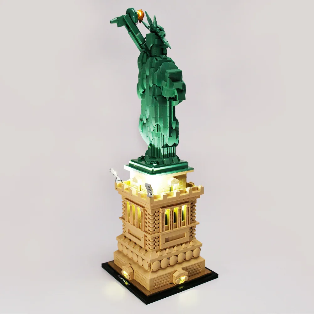 414PCS Creative New York Statue of Liberty Building Blocks World Famous  Architecture Bricks City Street View Toys Gifts For Kids - AliExpress