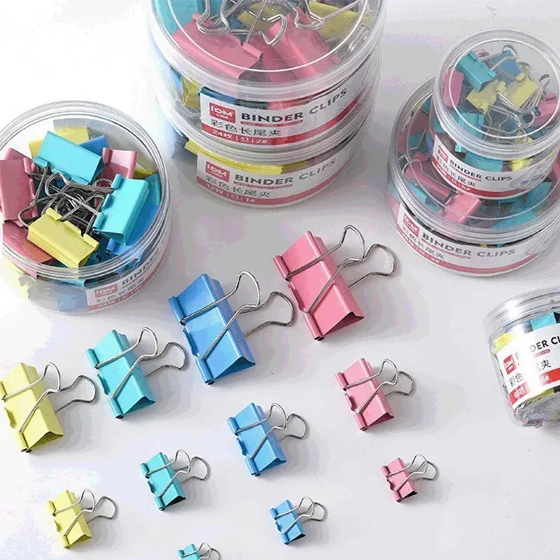 Metalen penclip, 15 stuks penclip-assistent, papercliphouder, penclips