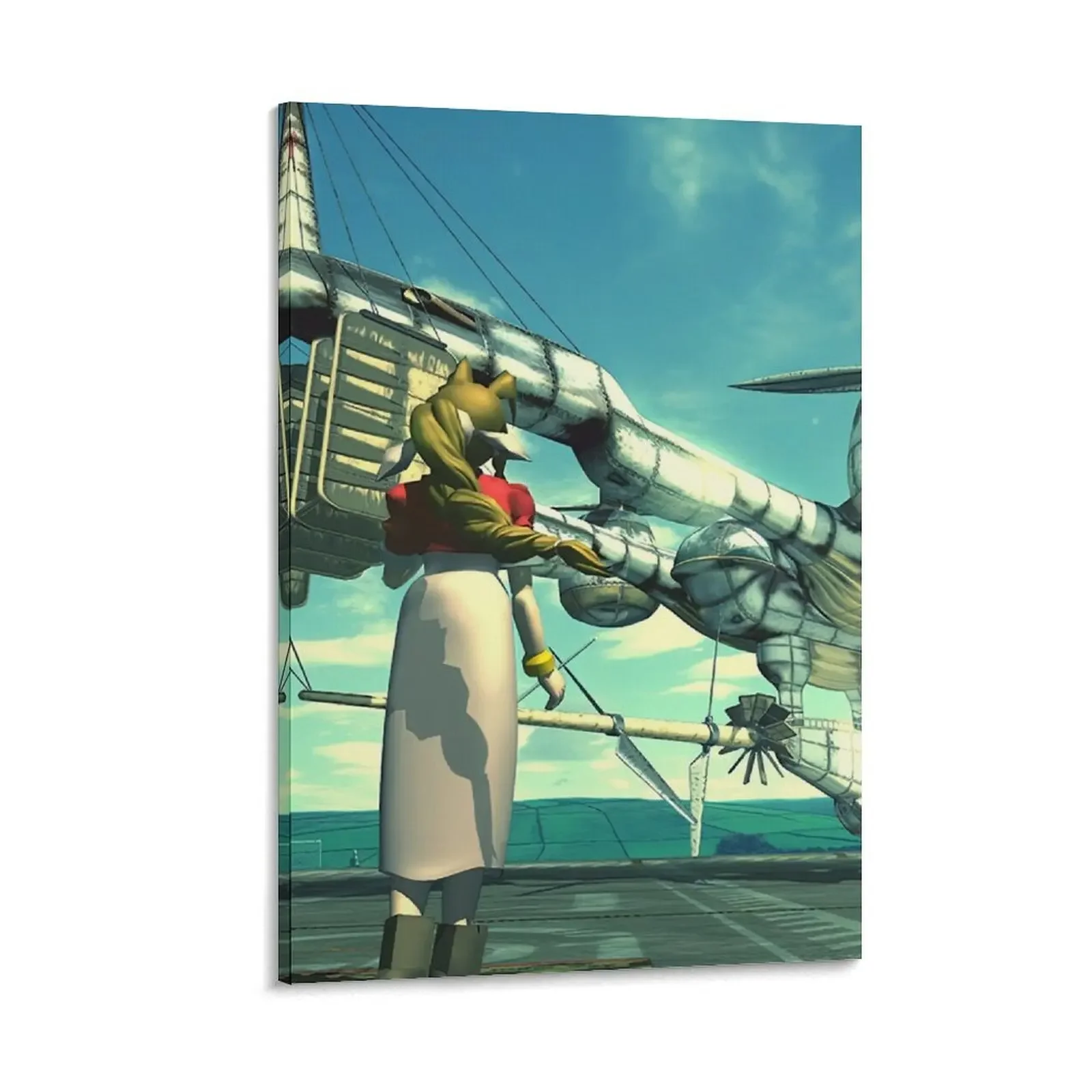 

Aerith Gainsborough [Disc Change] Canvas Painting Paintings decoration for the room