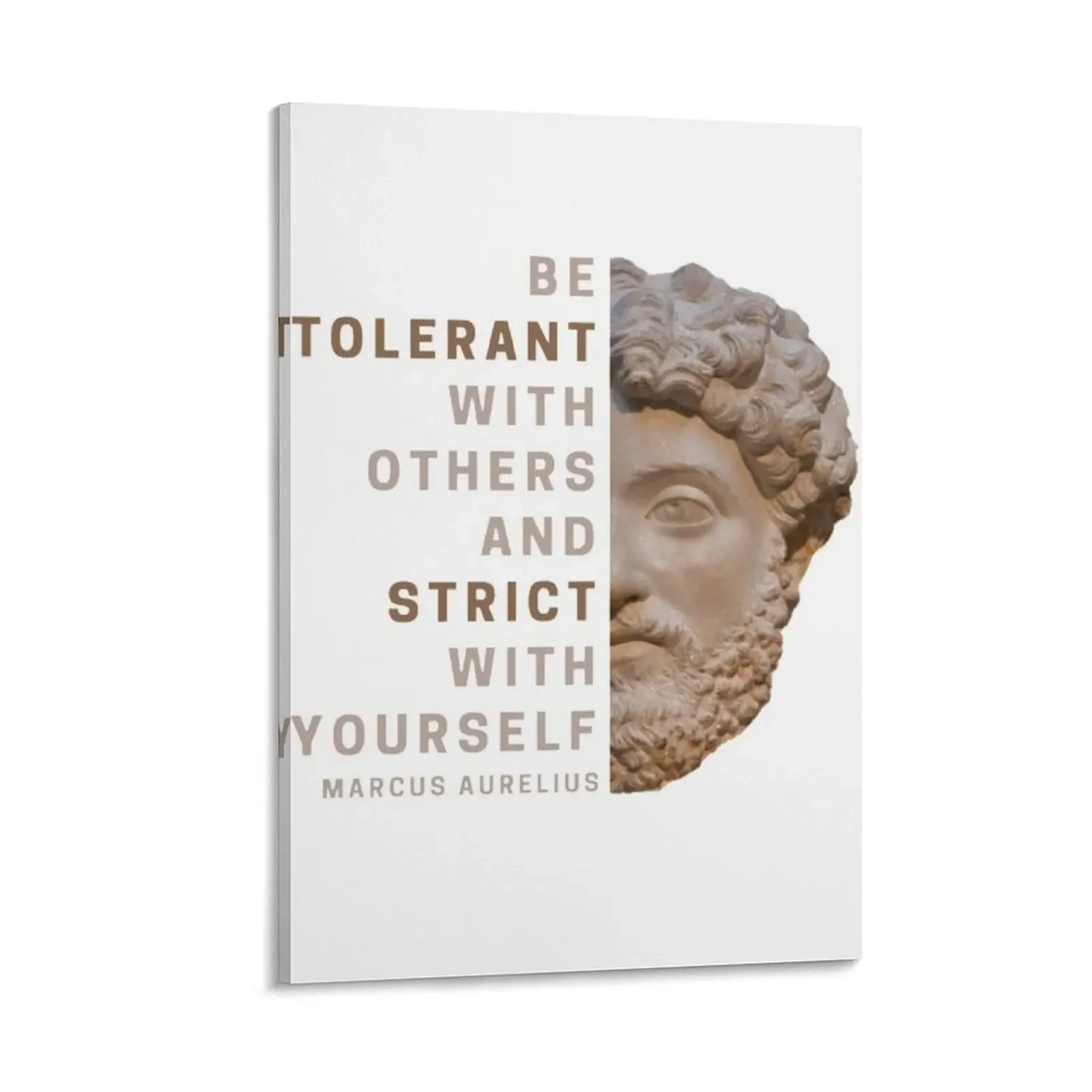 

Be Tolerant With Others And Strict With Yourself Canvas Painting wall decor posters home decor