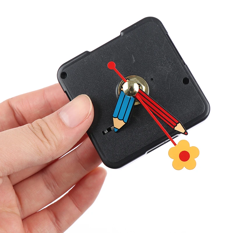 1 Set Silent Large Wall Clock Quartz Clock Movement Mechanism Hands Wall Repair Tool Parts Kit Set DIY 2
