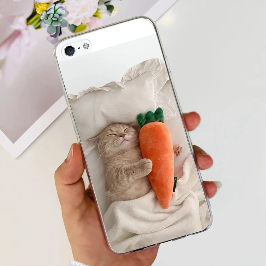 Charming Abstract Art Soft Silicone Phone Case