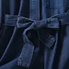 Maxdutti British High Street Vintage Washed Denim Casual Sets Jacket Coat Pocket High Waist Loose Harem Jeans Women 5