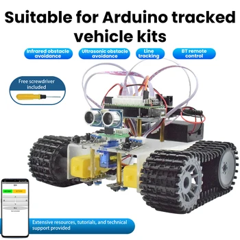 Kit robot intelligente per Arduino Programmazione Starter Learning Automation Robot Designer Robotica educativa Kit completo con codici