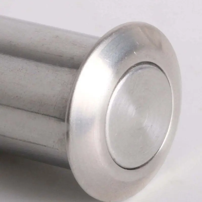 Stainless Steel Dust-proof Cover Tube Invisible Concealed Latch Accessories for Door loquets de porte 1.5cm/ 1.2cm Hole door latch