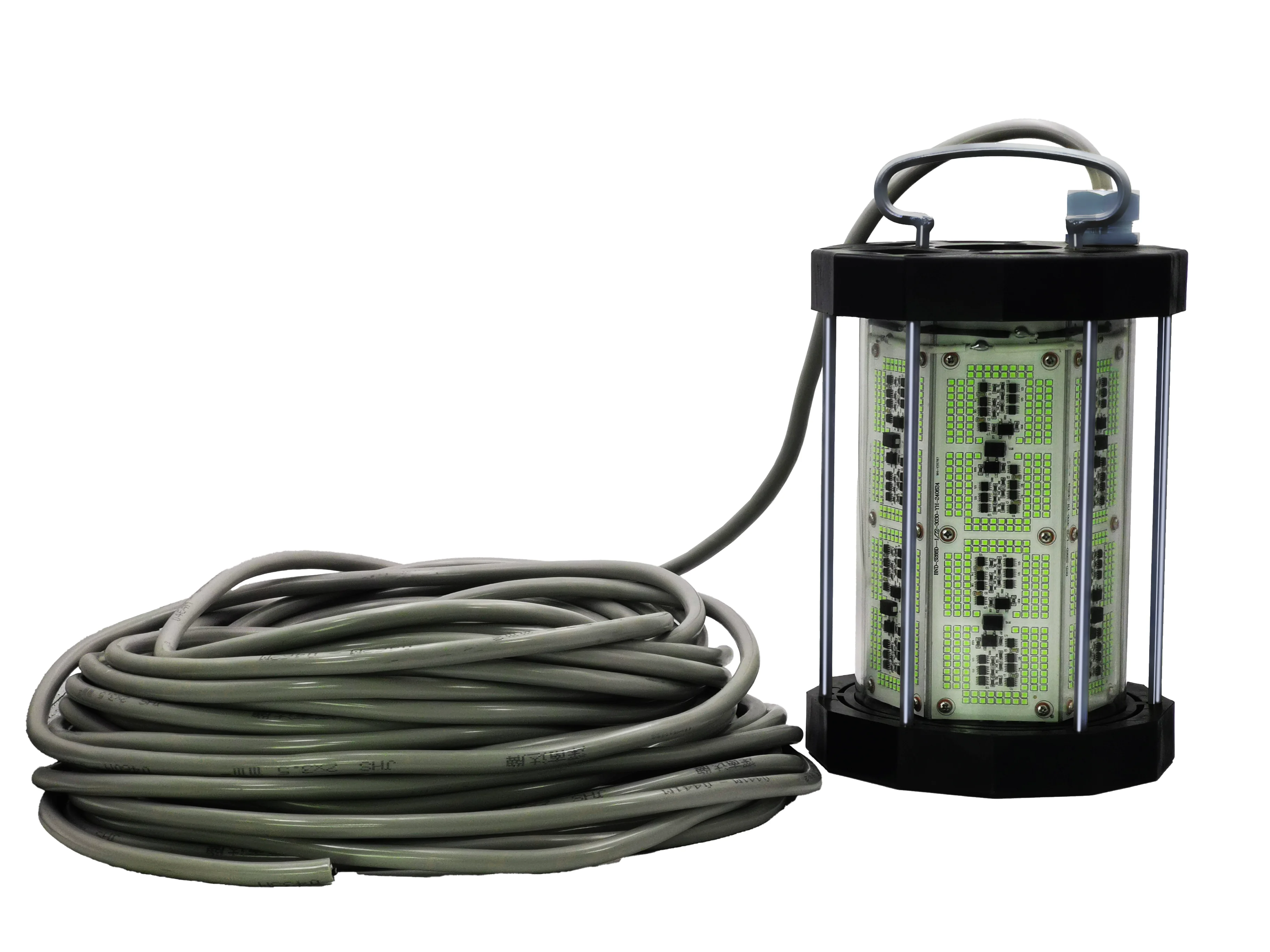 110V/220V 2000w 그린 IP68 방수 심해 어류 유인 알루미늄 합금 LED 낚시등 (미국 및 캐나다용)
