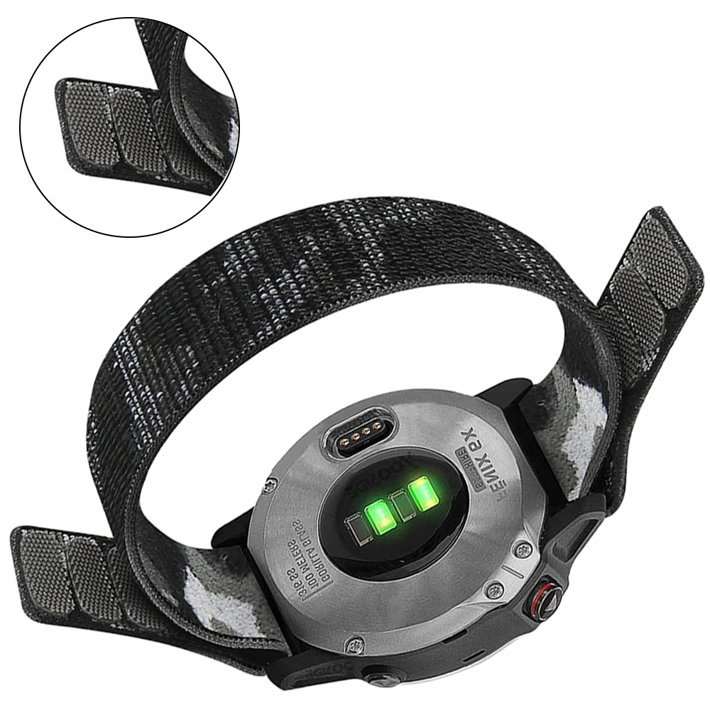 Ultra-Slim Feather-Light Nylon Loop Strap, QuickFit Design (22mm & 26mm)