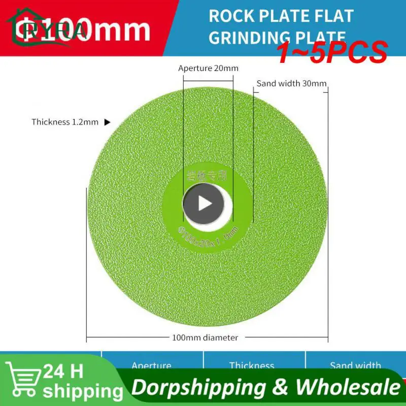 

1~5PCS Ultra Fine Crystal Wine Bottles Grinding Chamfering Cutting Blade 100mm Hard Cutting Disc Polishing Wheels Sharp
