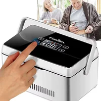 10200mAh Portable Insulin Cooler Case Mini Cold Box USB Rechargeable Drug Medicine Constant Temperature Refrigerator With Bag 1