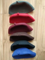 Casquettes de béret en feutre de laine pour hommes musulmans, chapeaux de fête de danse sur scène, mode noir rouge Kufi Hijab fait à la main, bonne sensation 3