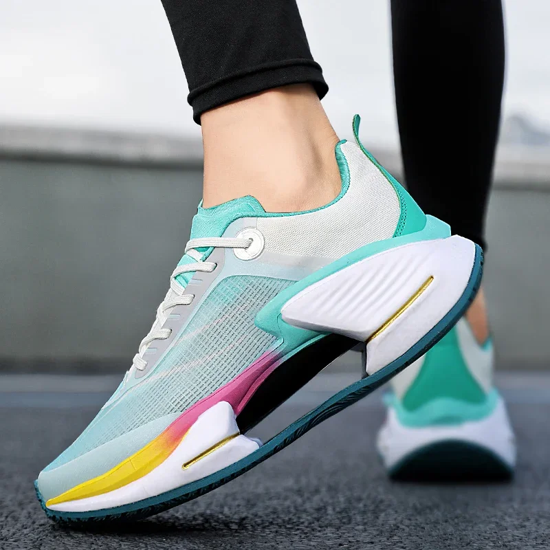 2024 New Ultra Light and Breathable Trendy Couple Style Comfortable Cushioning Rebound Ultra Light Running Casual Sports Shoes 2