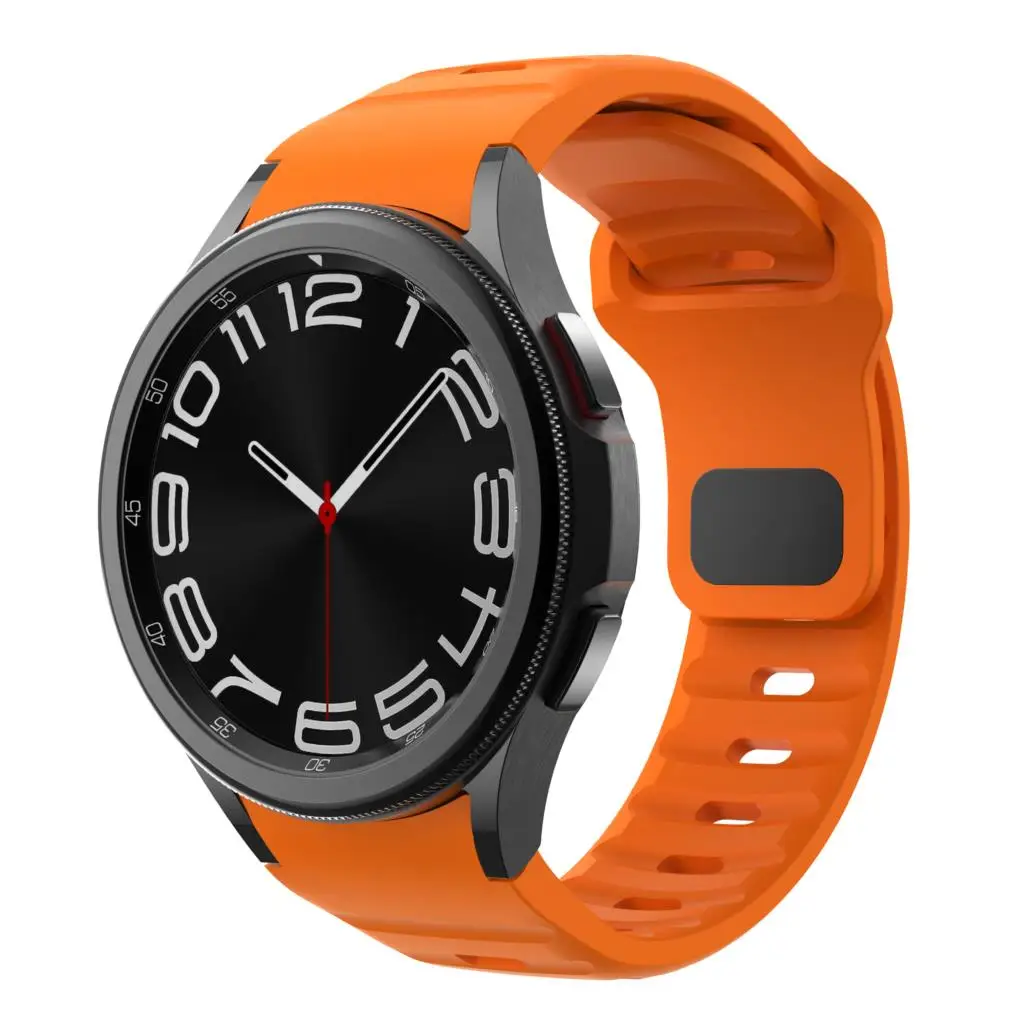 Premium Silicone Smartwatch Band - Versatile and Stylish Strap Replacement