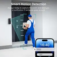 Wireless Video Doorbell Camera, No Subscription, 180° Wide-Angle, 2K Night Vision, AI Detection, Two-Way Audio - Image 4