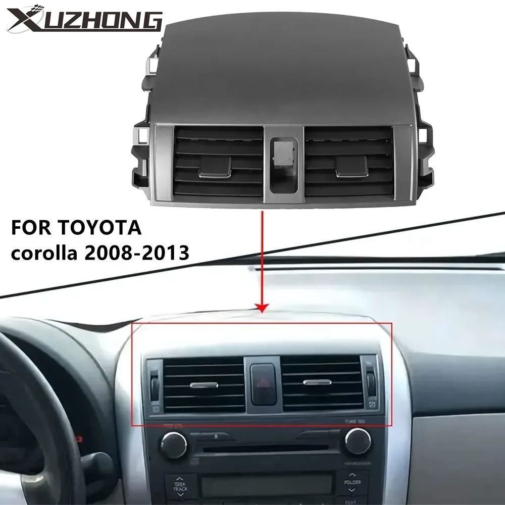 Air conditioning outlet cover 55670-02160 Car Dash Center A/c Air Vent Upper Bezel Trim Air Duct Outlet Conditioning Installation 08-13 Toyota Corolla