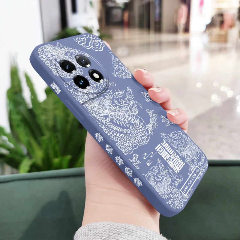 Flying Dragon Liquid Silicone Phone Case