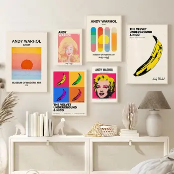Warhol Pop Art Canvas Prints for Decor