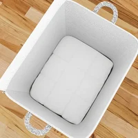 Non-woven Quilt Storage Bag with Lids Zipper Foldable Clothes Quilt Bins Container Large Capacity Dust-proof Bag Organize 2