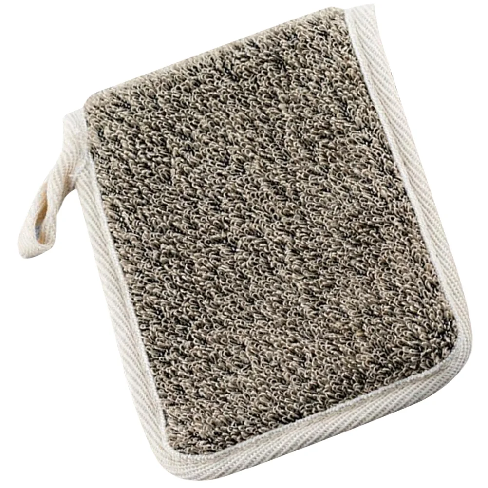 

Soap Hanging Bubble Bag Man Scrubber Linen Organizer Shower Exfoliating Flax Cleaning Mens Body