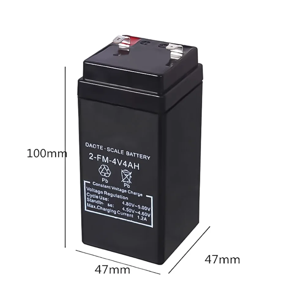 4V4AH Storage Battery 4V 4Ah 4000mAH Lead-acid batteries Children Toy Car LED Lighting Electronic Scale Accumulator