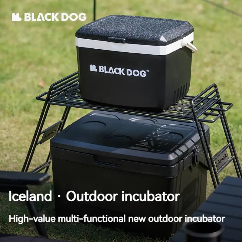 Naturehike BLACKDOG 25L/13L/5L Cooler Box Portable Camping Picnic Large Capacity Outdoor Fishing Car Insulated Refrigerator Box