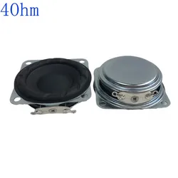 Dual 1.5 - Inch Full Range Speakers - 3W Portable Audio Loudspeakers for Ultra - Thin Display Screens (4Ohm)